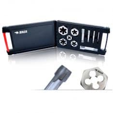 Gjengetapp-/bakke sett G (BSP) (1/8"-3/4")