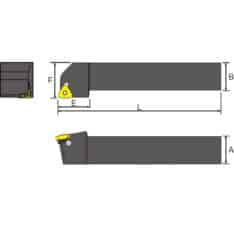 Stålholder Gjenging SER