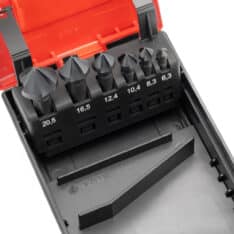 Forsenkersett (6,3-20,5) for rustfritt stål