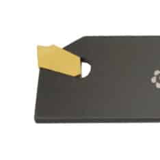 Innstikksskjær for EIH stikkstålskinne. 3 mm sporstikking - Stikkstål